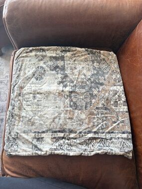 Zayden Printed Velvet Pillow Pottery Barn